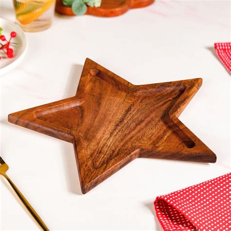 Acacia Star Serving Platter Online - Premium Platter | Nestasia