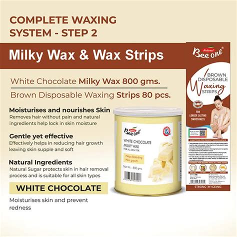 WHITE CHOCOLATE ULTIMATE WAXING COMBO – Beeone