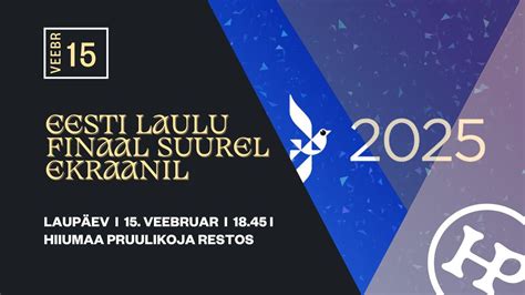 Eesti Laulu finaali ühisvaatamine Hiiumaa Pruulikoja Restos, Hiiumaa ...