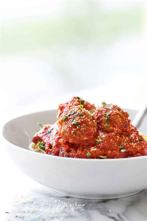 Baked Turkey Meatballs - No Breadcrumbs, Low Calorie
