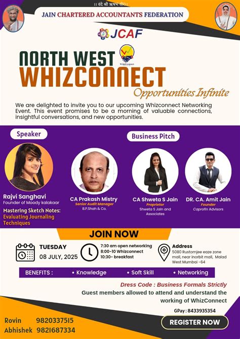 Event Details | Jain CA Federation Association