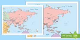 Asian Countries Card Game