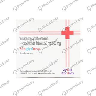 Vinglyn M 500mg Strip Of 10 Tablets: Uses, Side Effects, Price & Dosage ...