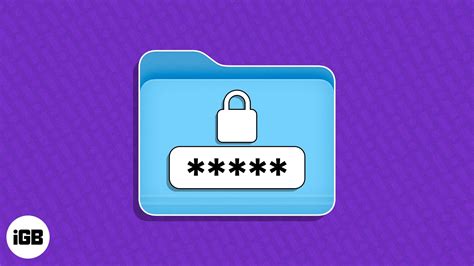 How to password protect folders on Mac in 3 simple ways - iGeeksBlog
