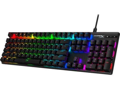 HYPERX Alloy Origins Full Size RGB Mechanical Gaming Keyboard (HyperX ...