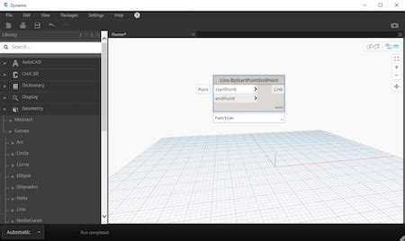 Dynamo Example for CAD 的图像结果