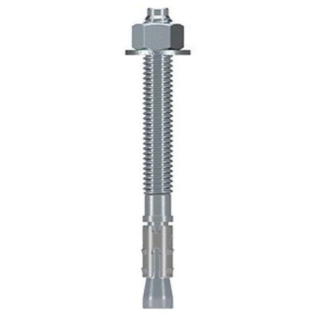 Simpson Strong-Tie Strong Bolt 2 Wedge Anchor, 3/8" Dia., 3-3/4" L STB2 ...
