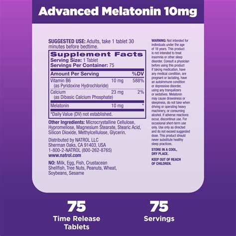 Natrol Melatonin Advanced Sleep Aid Tablets, 10mg, India | Ubuy