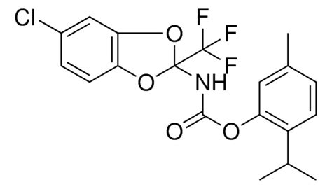 2-ISOPROPYL-5-ME-PHENYL 5-CL-2-(TRIFLUOROMETHYL)-1,3-BENZODIOXOL-2 ...