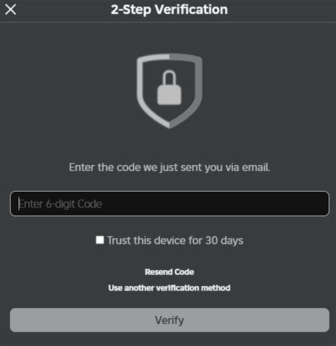 Image result for Roblox 2FA Code