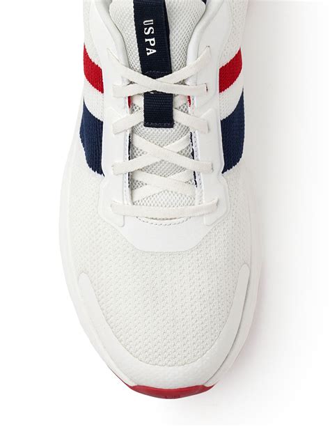Buy Men Men Mullen 2.0 Off White Uspa Sport Sneakers White|U.S. Polo ...