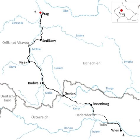 Cycling tour from Prague to Vienna | Cycling Holidays