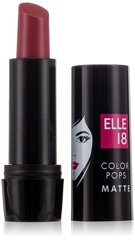 Buy Elle 18 Combo of Color Pops Matte Lipstick, Pink Kiss 4.3g & Eye ...