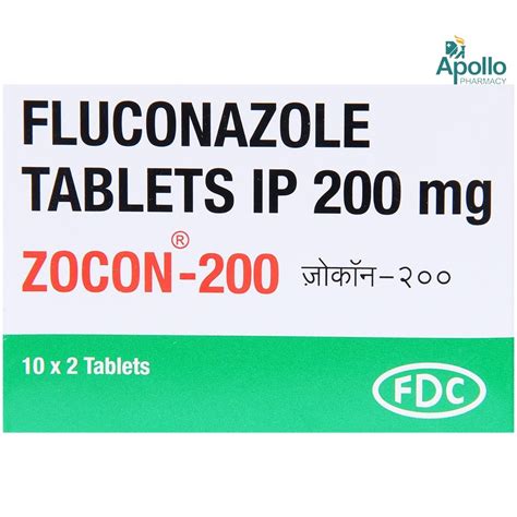 Zocon-200 Tablet | Uses, Side Effects, Price | Apollo Pharmacy