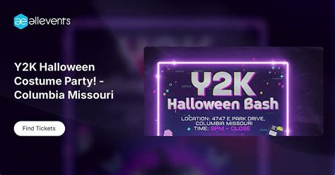 Y2K Halloween Costume Party! - Columbia Missouri, 4747 E Elk Park Dr ...