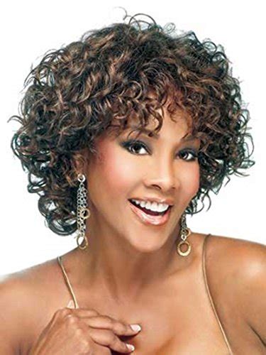 Buy SmartFactory Short Black Bob Explosion Small Fluffy Curly Synthetic ...