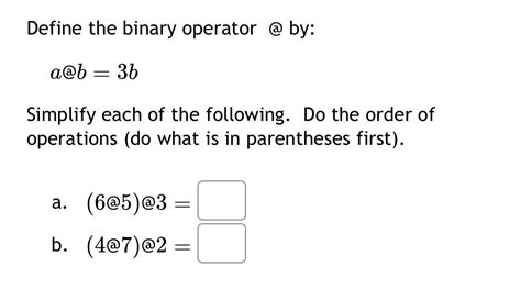 Image result for Binary Operator Not