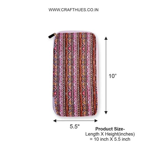 Bank Document Organizer - Pink Aztec – Crafthues