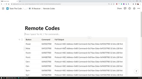 Image result for Ir Remote Control Codes Naxa