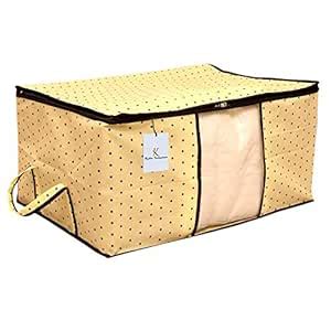 Kuber Industries Non Woven Rectangular Underbed Storage Organiser ...