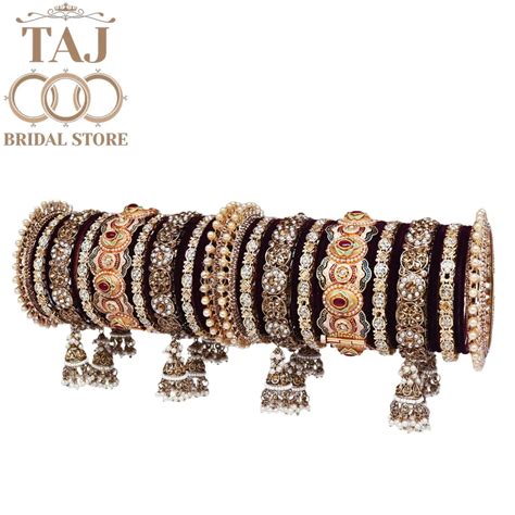 Rajwadi Style Bridal Bangles With Beautiful Antique Design Metal Kada ...