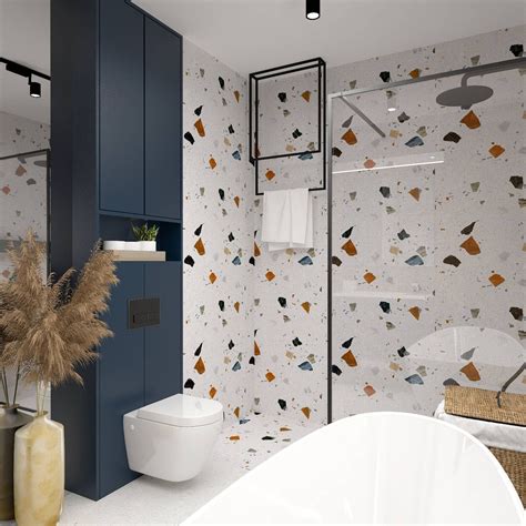 45 Most Popular Terazzo Bathroom Interior Design Recommendations You'll ...