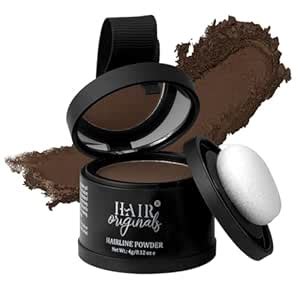 HAIR ORIGINALS Hairline Powder - Root Touch Up & HAIR Loss Cover Up ...