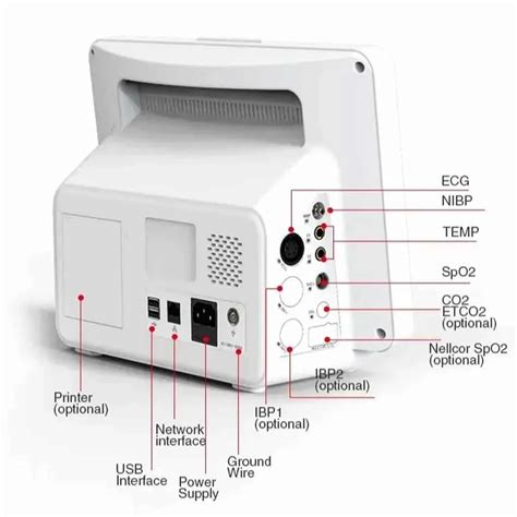 Buy Yonker Multipara Patient Monitor YK-8000C Online - TenTabs