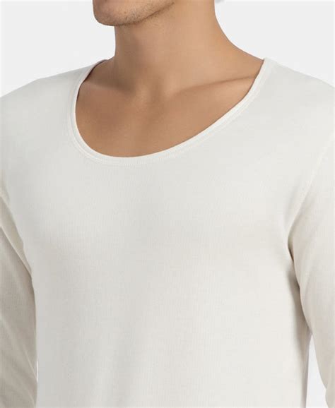 Buy Super Combed Cotton Rich Brushed Fabric Full Sleeved Thermal ...