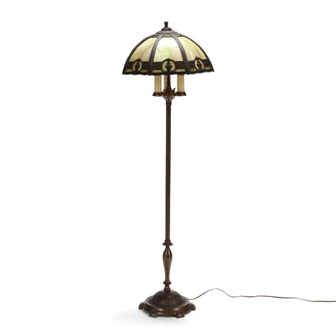 Colonial Premiere, Vintage Slag Glass Floor Lamp - Apr 11, 2020 ...
