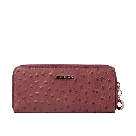 Buy Marsala Ee Morocco W2 Rf Zip Around Wallet Online - Hidesign