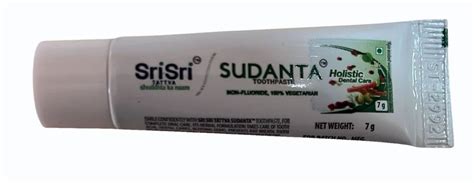 Herbal Toothpaste - Ayurvedic Sri Sri Sudanta Toothpaste Manufacturer ...