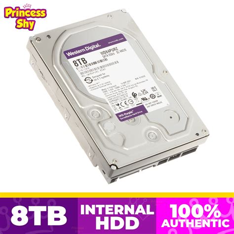 Western Digital WD Purple 8TB WD84PURZ Surveillance HDD Hard Disk Drive ...