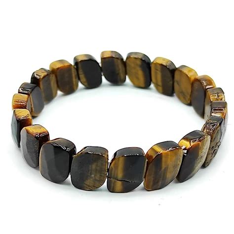 Plus Value New Tiger Eye Stone Bracelet for Courage - Reiki Crystal ...