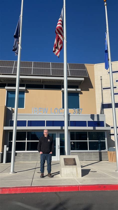 IBEW 993 President William Currams Visits IBEW Local 357 in Las Vegas ...