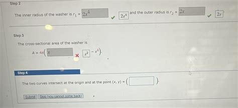 Image result for Washer Method Outer Radius