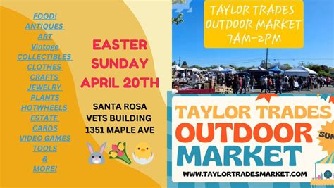 Easter Sunday Outdoor Market April 20th (Santa Rosa), 1351 Maple Ave ...