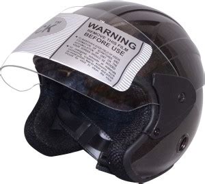 Stick Open Face Solid (ISI Certified) Motorbike Helmet - Buy Stick Open ...