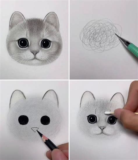 cat drawing viewer