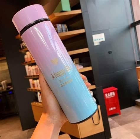 SAMVARDHAN Temperature Display Stainless Steel Vacuum Bottles (Pack of ...