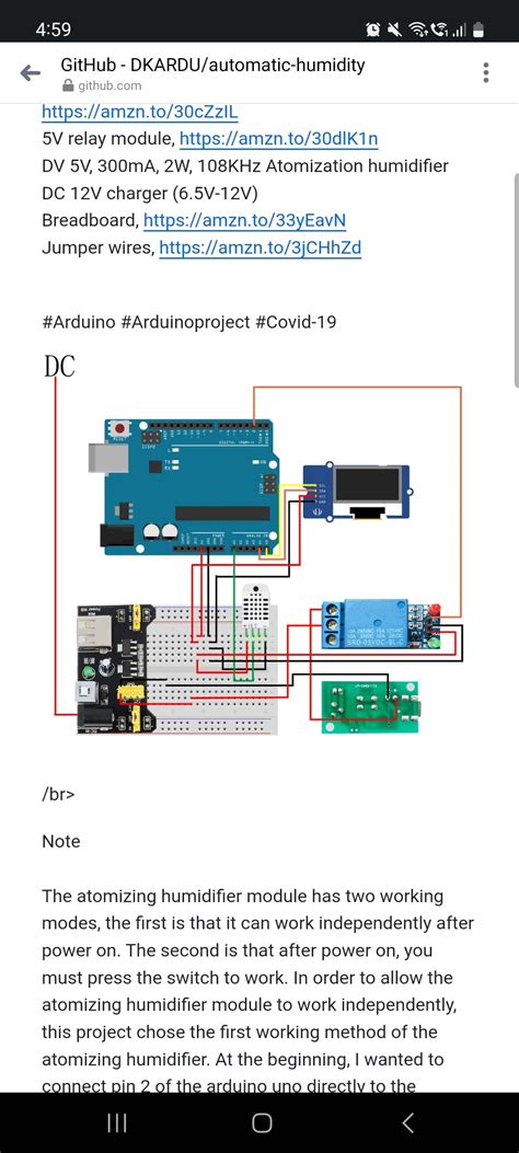 Image result for Module Relay 5V Arduino Connection