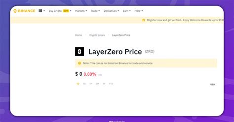 Binance добавил страницу с токеном $ZRO от LayerZero — Teletype