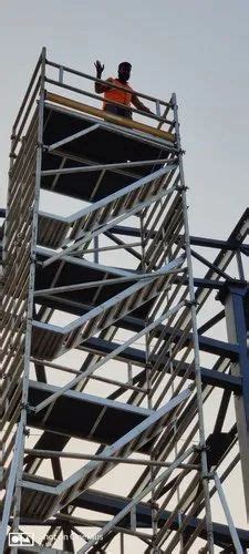 Aluminium Scaffolding Tower - ALUMINIUM SCAFFOLD TOWER LADDER (SINGLE ...
