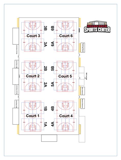 Basketball Court Floor Plan
