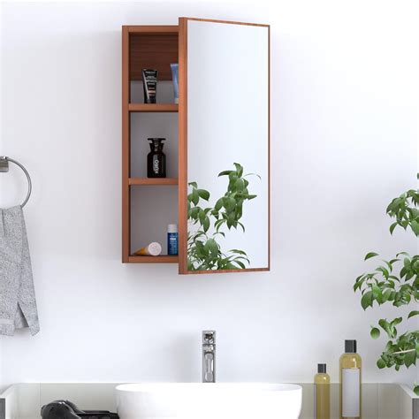 Buy Redwud Kessler Engineered Wood Matte Finish Dressing Wall Mirror ...
