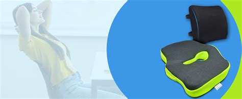 Buy Sleepsia Coccyx Orthopedic Seat Cushion to Relief Lower Back and ...