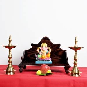 Designer Lanes Solid Wood Home Temple Price in India - Buy Designer ...
