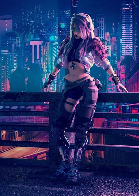 Cyberpunk Female Wallpapers - Top Free Cyberpunk Female Backgrounds ...
