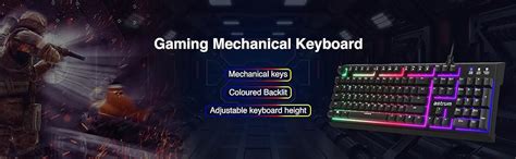 Amazon.in: Buy astrum KM350 USB Wired Mechanical Keyboard with ...