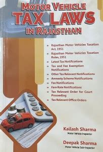 Motor Vehicle Tax Laws In Rajasthan: Buy Motor Vehicle Tax Laws In ...